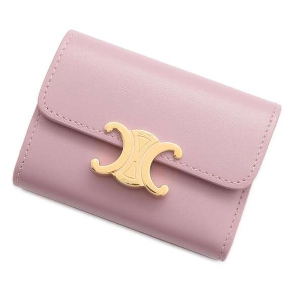 Celine Handbags - Celine Triomphe Compact Wallet Coin Case